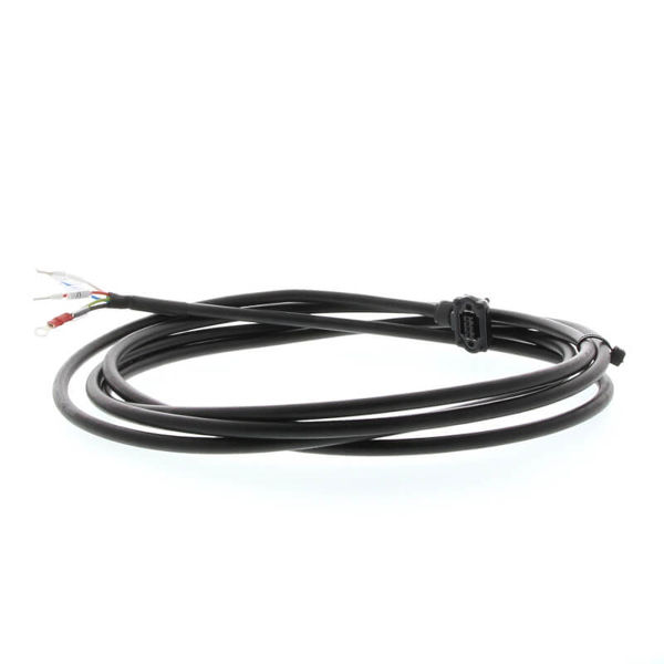 Picture of G5 series servo motor power cable, 15 m, non braked, 50-750 W
