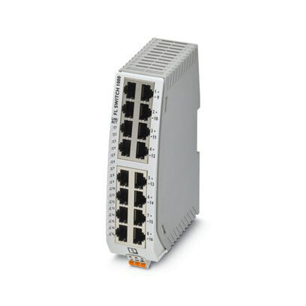 Picture of Ethernet switch, 16xRJ45 10/100 Mbps , QoS, Phoenix