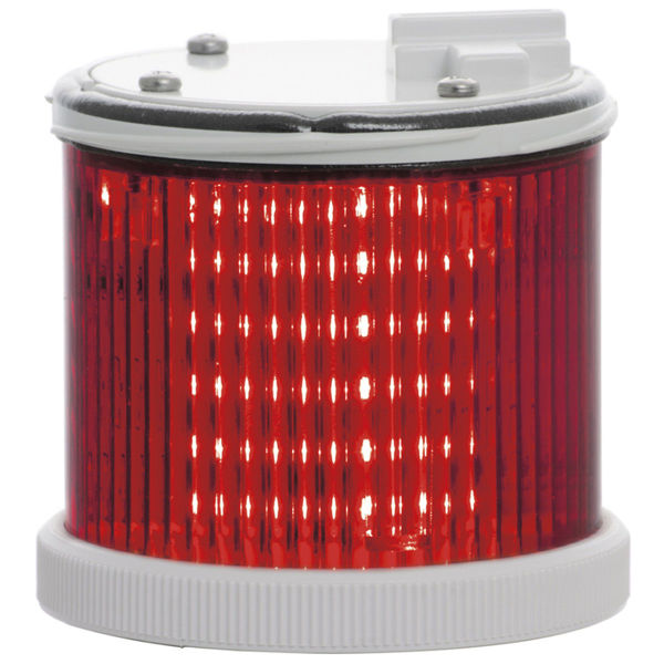 Picture of Lüli- TWS LED M valgusmoodul, punane, 24AC/DC, Ø 70mm  vilkuv, pidev, hall korpus, IP66, Sirena